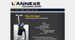Desktop Screenshot of annexe-coachingsport.com